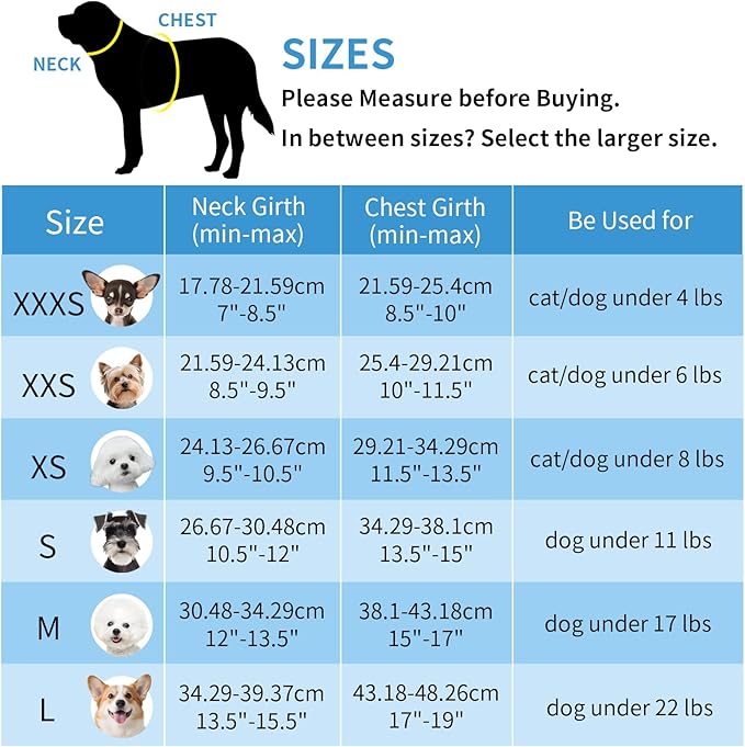 AIITLE Teacup Puppy Harness with Leash - Adjustable Soft Vest with Magic Magic Tape & Reflective Safety Strips, Easy-Put-On for Poodles, Pomeranians - Gym, Hiking, Travel (Yellow, S)