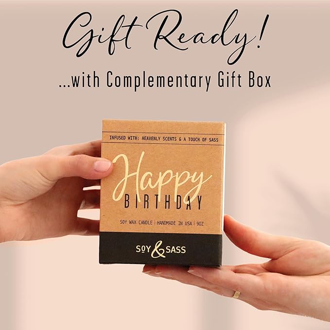 66th Birthday Gifts for Women - 'Limited Edition 1959' Soy Candle, w/Champagne on Ice I 66 Birthday Gifts for Women I 66th Gift for Her Ideas I 9oz Reusable Jar, 50Hr Burn, Made in USA