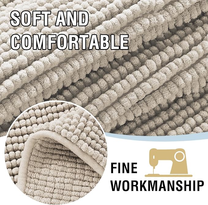 H.VERSAILTEX Plush Chenille Couch Cover for Dogs Pets Blanket for Bed Anti-Slip Soft and Durable Furniture Protector for Small Medium Large Cats Washable (52" x 82", Island Fossi)