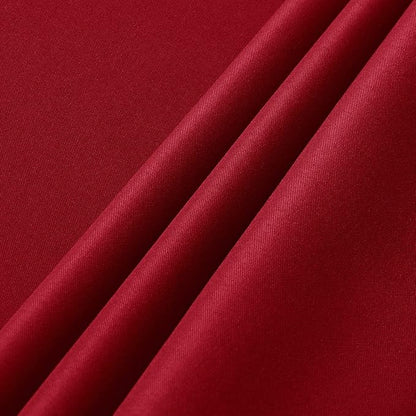 sancua 2 Pack Red Tablecloth 60 x 84 Inch, Rectangle 4 Feet Christmas Table Cloth - Stain and Wrinkle Resistant Washable Polyester Table Cover for Dining Tables, Buffet Parties and Camping