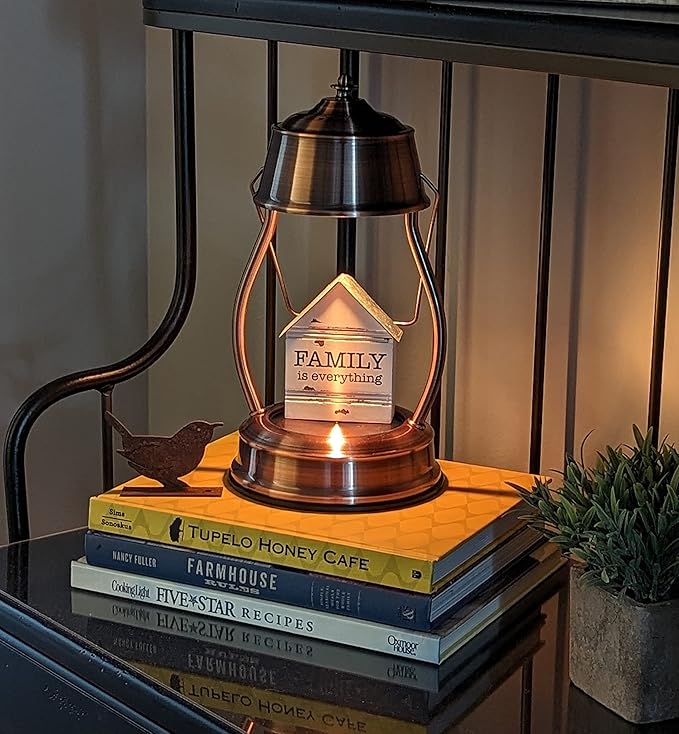 Our Copper Candle Warmer Lamp for Top-Down Scented Jar Candle Melting Will Compliment Your Home Decor. Add to Your Room Decor Aesthetic, Bedroom Decor, Living Room Decor. Gifts for Mom & Friends.