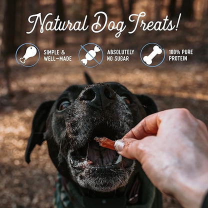 Beg & Barker Turkey Jerky for Dogs (4 Ounce, Pack of 1) - Dog Training Treats - Natural Dog Treats Made in The USA - Grain Free, Diabetic-Friendly, High Protein, Sugar-Free