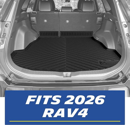 Michelin Vehicle Mats, Premier Series All-Weather TPE Custom Fit Liner for Toyota RAV4 Hybrid 2026-2027 Floor Mats (4 Piece)