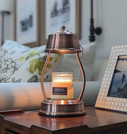 Our Copper Candle Warmer Lamp for Top-Down Scented Jar Candle Melting Will Compliment Your Home Decor. Add to Your Room Decor Aesthetic, Bedroom Decor, Living Room Decor. Gifts for Mom & Friends.