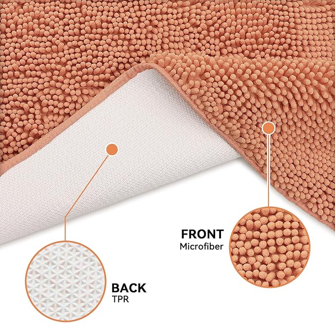 Bcoimo Super Absorbent Dog Door Mat, 36"*24" Anti Slip Mat for Muddy Paws, Pet Rugs for Dirty Paws Washable That Absorbs Moisture and Dirt, for Dog Cage and Pet Resting Carpet
