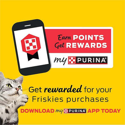 Purina Friskies Wet Cat Food, Meaty Bits Chicken Dinner in Gravy - (Pack of 24) 5.5 oz. Cans