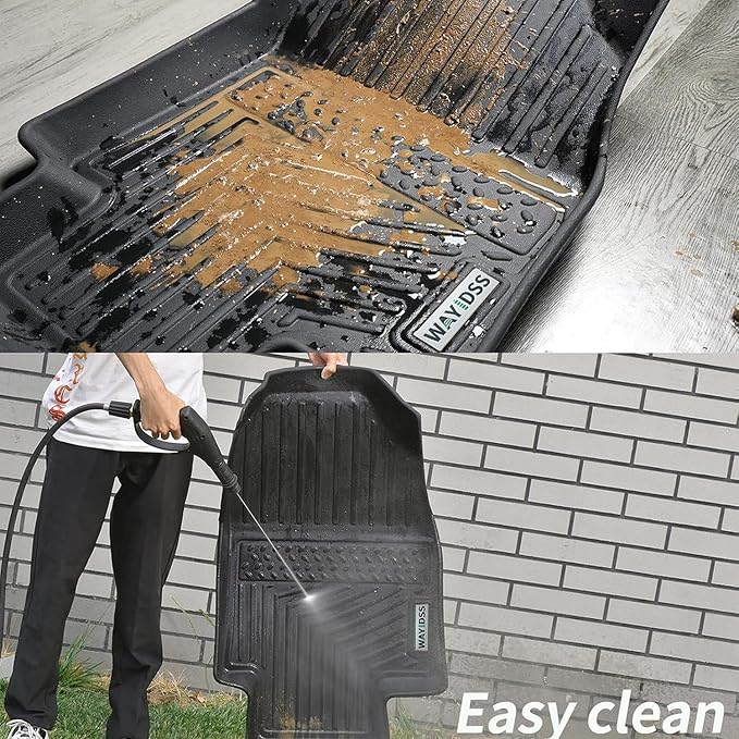 Floor Mats for 2026 Hyundai Palisade Hybrid Accessories, fit SEL、SEL Premium、Limited、Calligraphy, Cargo Mat Custom TPE All Weather Protection Full Coverage Trunk Liner & Floor Liner for Palisade