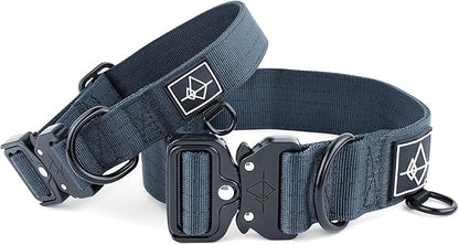 Made to ROAM Premium Dog Collar - Adjustable Heavy Duty Nylon Collar with Quick-Release Metal Buckle (Colorado Nightsky, Classic Size 0)