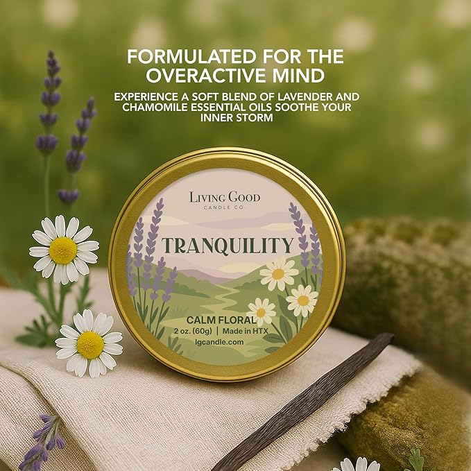 6 Scents Discovery Box – Pure Beeswax Candles for Every Mood – Clean Burning & Non-Toxic for Home, Aromatherapy, Relaxation & Stress Relief – Gift Idea for Women & Candle Lovers (2 oz Each)