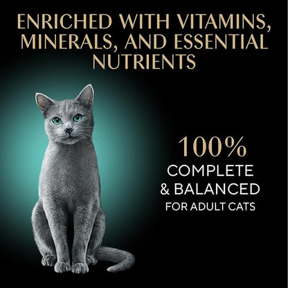 Sheba Perfect Portions Wet Cat Food Pate Savory Chicken Entree and with Sustainable Salmon Variety Pack, 2.6 oz. Twin-Pack Trays (6 Count, 12 Servings) (Pack of 2)