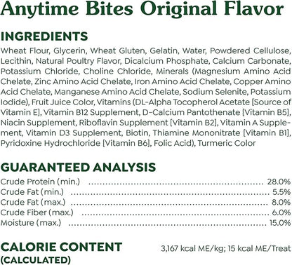 Greenies Anytime Bites Dog Treats, Original Flavor, 24 oz. Bag