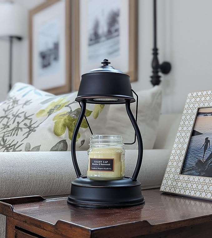 Our RUBBED BRONZE Candle Warmer Lamp for Top-Down Scented Jar Candle Melting Will Compliment Your Home Decor. Add To Your Room Decor Aesthetic, Bedroom, Living Room, Gifts For Mom, Friends