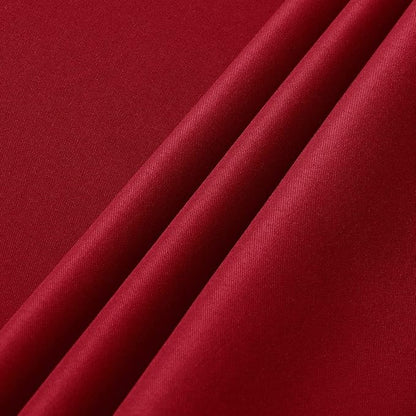 sancua 6 Pack Red Tablecloth 60 x 102 Inch, Rectangle Table Cloth for 6 Feet Tables - Stain and Wrinkle Resistant Washable Polyester Table Cover for Dining Tables, Buffet Parties and Camping