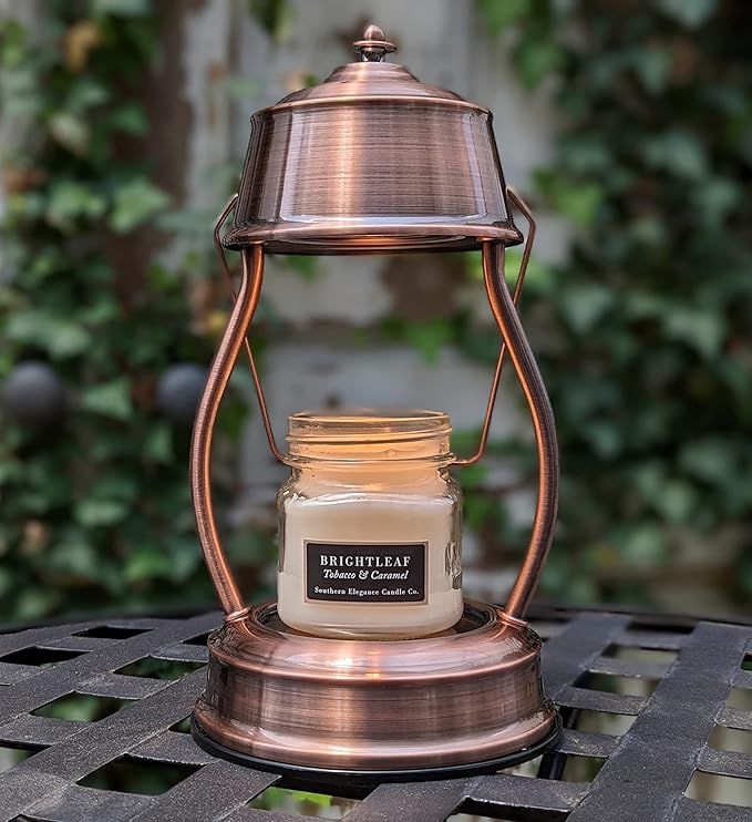 Our Copper Candle Warmer Lamp for Top-Down Scented Jar Candle Melting Will Compliment Your Home Decor. Add to Your Room Decor Aesthetic, Bedroom Decor, Living Room Decor. Gifts for Mom & Friends.