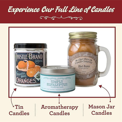 Our Own Candle Company, Tropical Paradise Scented Mason Jar Candle, 100 Hour Burn Time, 13 Ounces