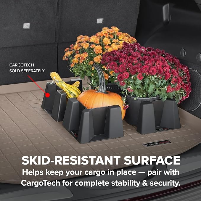 WeatherTech Cargo Trunk Liner for Kia Sportage Hybrid, Sportage Plug-in Hybrid Behind 2nd Row (401694), Black
