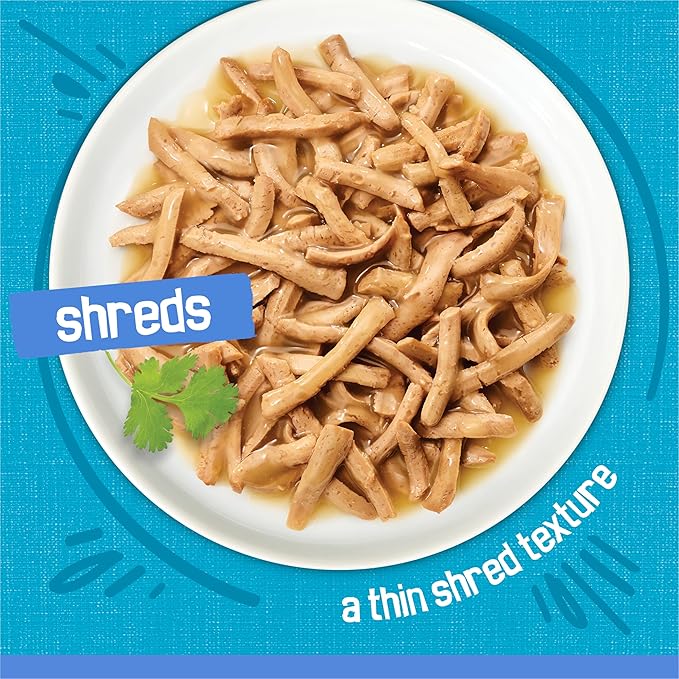 Purina Friskies Shreds With Whitefish and Sardines in Sauce Wet Cat Food - (Pack of 24) 5.5 oz. Cans