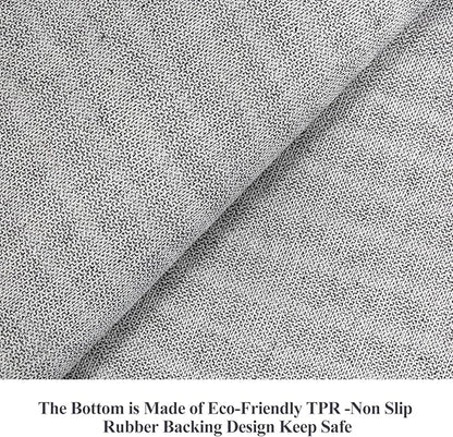 Hallway Washable Runner Rug - 2x7 Kitchen Rugs Entryway Rug Runner Vintage Soft Floor Mat Non Slip Indoor Farmhouse Carpet for Bathroom Living Room Bedroom (2 X 7, Black)